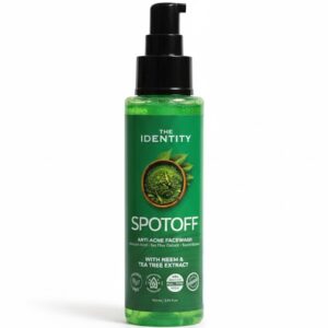 Spotoff Anti Acne Facewash by THE IDENTITY Anti Acne Facewash for Pimples and Oily Skin – Spotoff Salicylic Acid Anti Acne Facewash – Spotoff Pimple Removal Facewash for Men and Women Spotoff Facewash for Acne Control and Oil Control Acne Facewash to Reduce Blackheads and Whiteheads THE IDENTITY Spotoff Gel Facewash Facewash for Acne-Prone Skin – Spotoff