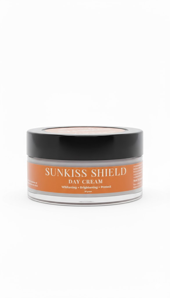 Sunkiss Shield Day Cream for brightening and anti-tan protection